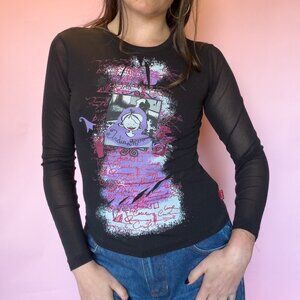 Y2K INDIAN ROSE LONG SLEEVE T-SHIRT